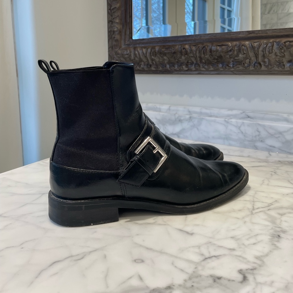 ZARA Boots with Buckle